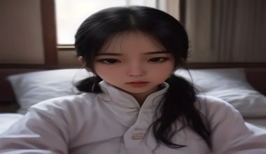孕期女性与妇产科医生在产检室讨论孕期分泌物变化，画面温暖安心，体现爱液视频关注全生命周期女性健康